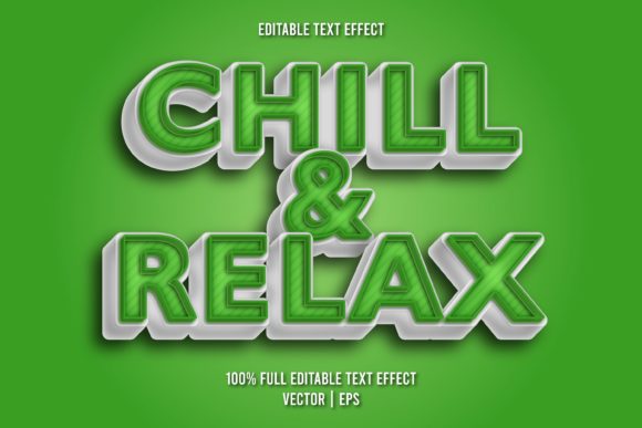 Download Chill and Relax Editable Text Effect - Text Collection