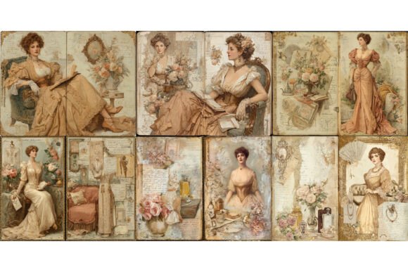 Download Lavish Victorian Junk Journal Kit - Lavish Collection