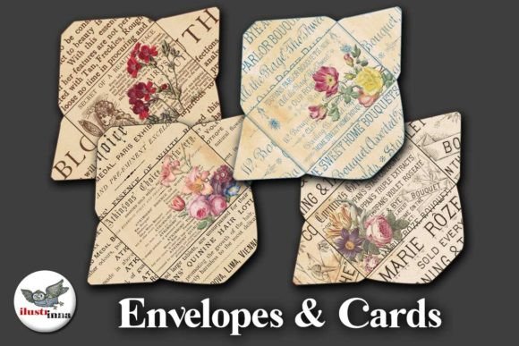 Download Vintage Perfume Ads Envelopes and Cards - Card Collection