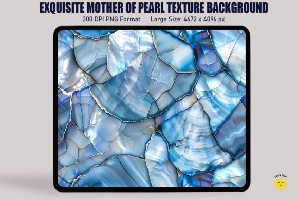 Download Exquisite Mother of Pearl Texture - Text Collection