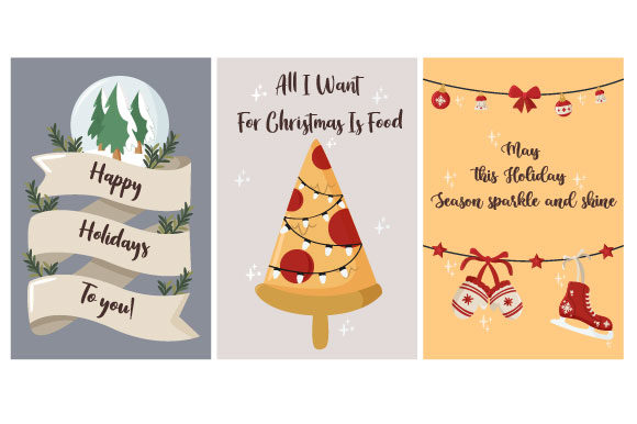 Download Christmas Card Striking Set - Card Collection